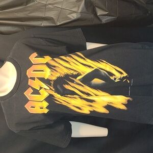 Rare Bonfire Band Tee From 2001 Ac/dc Stiff Upper Lip Tour Brand New Condition